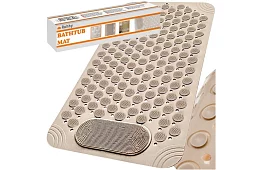 Covoare antiderapante pentru baie, atât înainte cât și în cadă