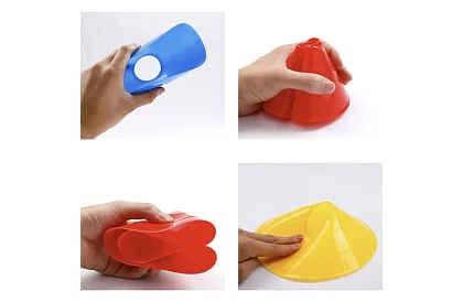 Conuri de antrenament colorate – 50 bucăți