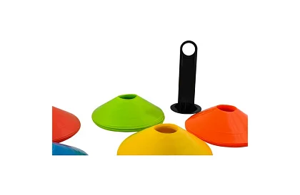 Conuri de antrenament colorate – 50 bucăți