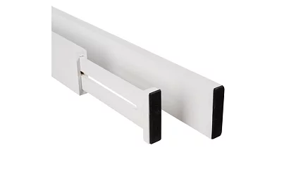 Organizatoare ajustabile pentru sertare - alb - set de 4 bucăți