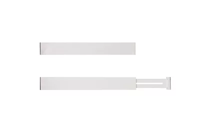 Organizatoare ajustabile pentru sertare - alb - set de 4 bucăți