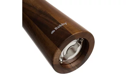 Măcinile manuale din lemn de acacia pentru condimente - set de 2 bucăți