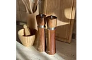Măcinile manuale din lemn de acacia pentru condimente - set de 2 bucăți