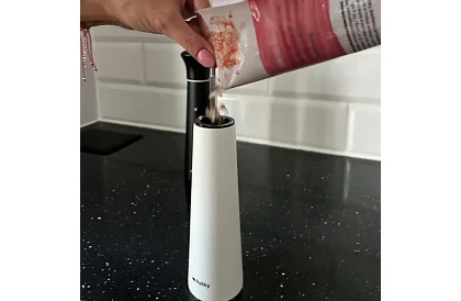 Râșnițe manuale pentru condimente 2 bucăți - Black and White