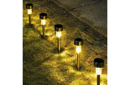Lămpi solare de grădină – set de 10 bucăți