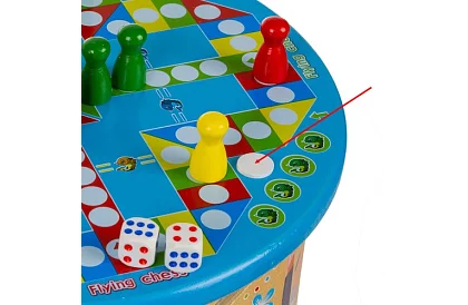 Jucărie educațională din lemn - multe funcții și jocuri