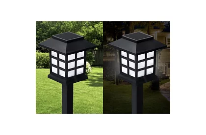 Lămpi de grădină solare – felinare 6 bucăți în set