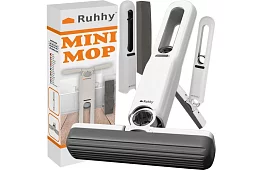 Mop mini compact cu 2 accesorii