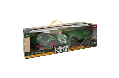 Tractor cu remorcă pliabilă cu telecomandă