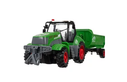 Tractor cu remorcă pliabilă cu telecomandă