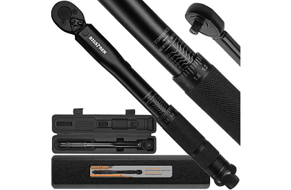 Cheie cu moment 1/4 cu blocare - 2-24 Nm în carcasă