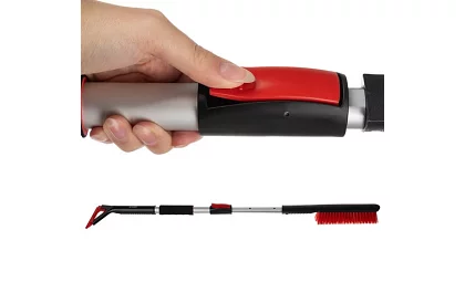 Răzătoare telescopică pentru gheață și perie pentru zăpadă