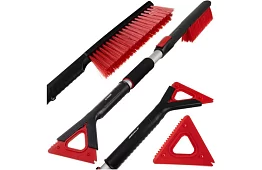 Răzătoare telescopică pentru gheață și perie pentru zăpadă