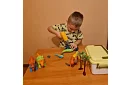 Set de construcție cu șuruburi – dinozauri 4 în 1
