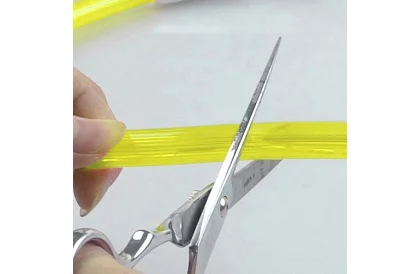 Colier LED luminos cu încărcare USB și lungime ajustabilă