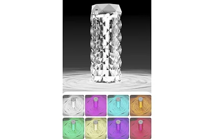 Umidificator de aer și lampă de noapte 2în1