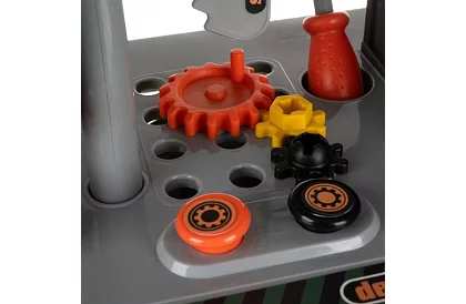 Atelier pentru copii masă cu unelte și valiză