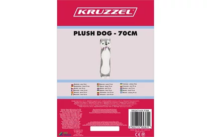 Câine de pluș lung – 70 cm