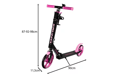 Trottineta pliabilă Spidoo pentru copii - rozie