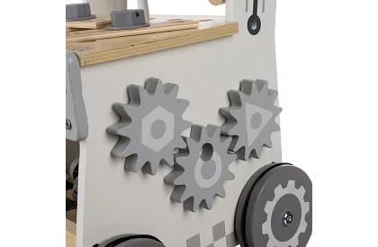 Atelier pentru copii cu unelte din lemn 3 în 1