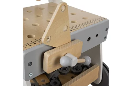 Atelier pentru copii cu unelte din lemn 3 în 1