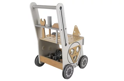 Atelier pentru copii cu unelte din lemn 3 în 1