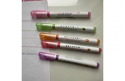 Markere decorative pentru crearea de modele - set de 6 buc.