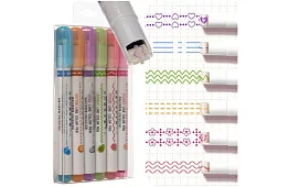 Markere decorative pentru crearea de modele - set de 6 buc.