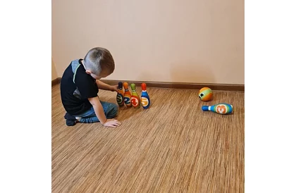 Set de bowling pentru copii - popice din spumă