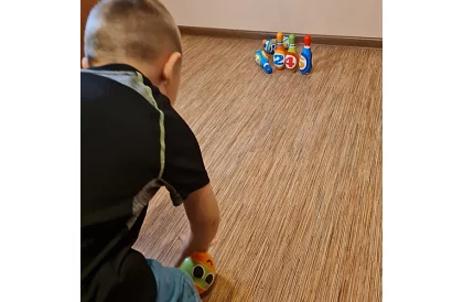 Set de bowling pentru copii - popice din spumă