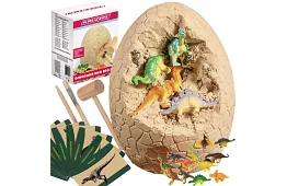 Ouă de dinozaur 15 cm - mic arheolog