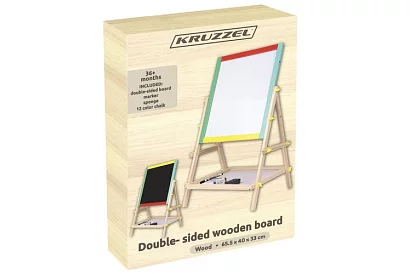 Tablă dublă - magnetică și cu cretă