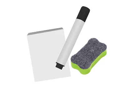 Tablă dublă - magnetică și cu cretă