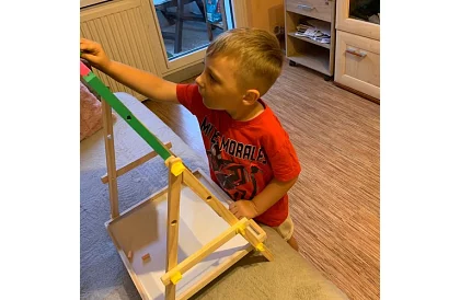 Tablă dublă - magnetică și cu cretă