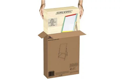 Tablă dublă - magnetică și cu cretă