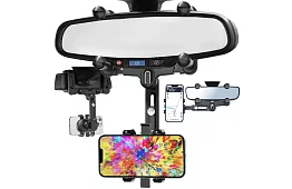 Suport pentru telefon pe oglinda retrovizoare