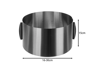 Formă ajustabilă pentru tort 16-30 cm – înălțime 15 cm