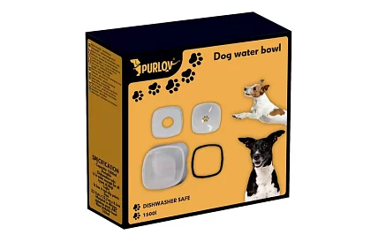 Bol de apă + bol de călătorie în set