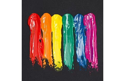 Set de vopsele acrilice – 24 x 12 ml + paletă