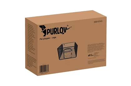 Ohrádka cu uși pentru animale – 90x90x60 cm