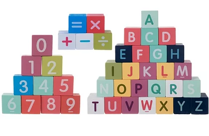 Blocuri de lemn oraș 100 bucăți cu suport și sortator de forme