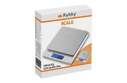 Cântar de bucătărie digital până la 500 g – precizie 0,01 g