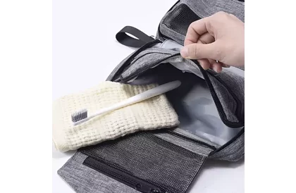 Geantă de călătorie cosmetică cu cârlig