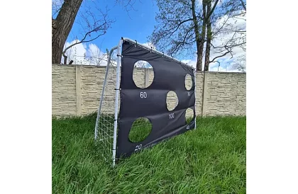 Poarta de fotbal 170 x 240 cm + țintă pentru goluri precise