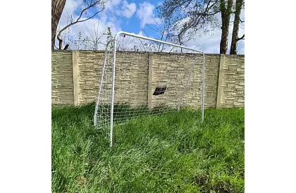 Poarta de fotbal 170 x 240 cm + țintă pentru goluri precise