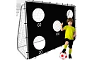 Poarta de fotbal 170 x 240 cm + țintă pentru goluri precise