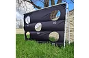 Poarta de fotbal 170 x 240 cm + țintă pentru goluri precise