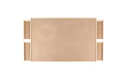 Suport pentru asamblarea puzzle-urilor cu sertare