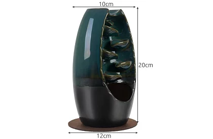 Lampa aromaterapie din ceramică – Cascadă de fum