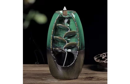 Lampa aromaterapie din ceramică – Cascadă de fum